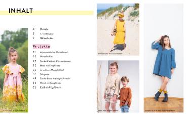 Preview: Buch EMF  Mini Masterclass Nähen mit Musselin Kids